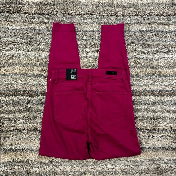 KUT From The Kloth High Rise Ankle Skinny Jeans Sz 4 NWT | KUT Ankle Skinny NEW* - Picture 4 of 15